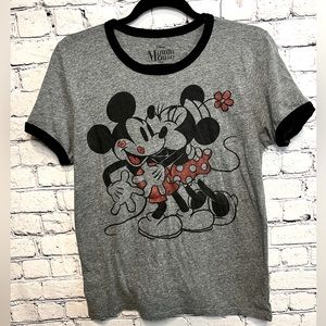 Womens Mickey Mouse and Minnie Mouse Disney T-shirt